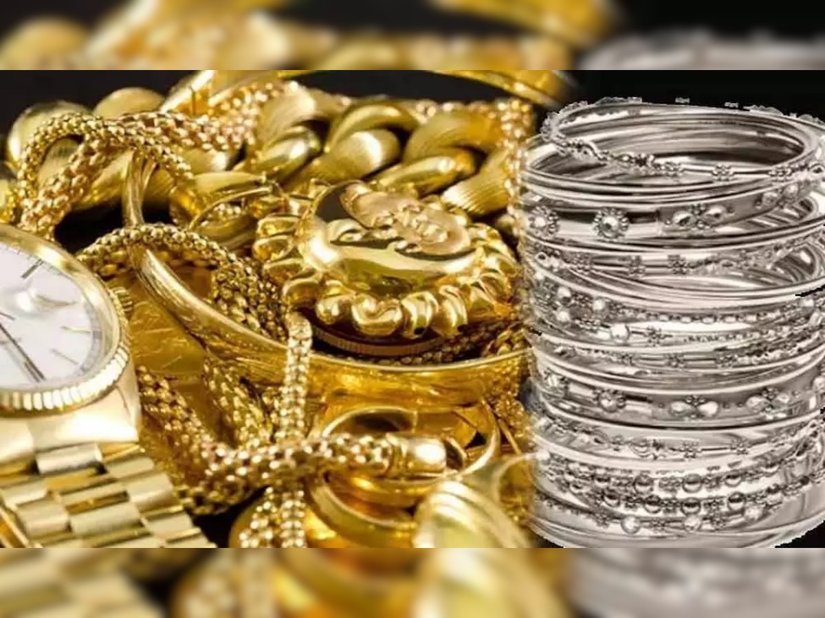 Gold Rate Today: लग्नसराईत सोने-चांदीचे दर घसरले की महागले? चेक करा आजचे दर title=
