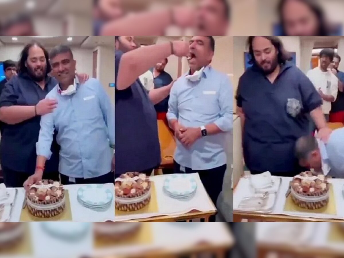 Anant Ambani Viral Video: अनंत अंबानीने प्रायव्हेट जेटमध्ये साजरा केला कर्मचाऱ्याचा वाढदिवस, पण एका गोष्टीमुळे संतापले लोक title=