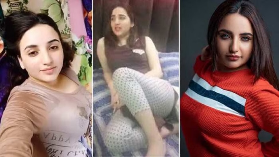 Hareem Shah MMS Leak : टिकटॉक स्टार हरीम शाहचा बाथरुम मधला 'तो' Video