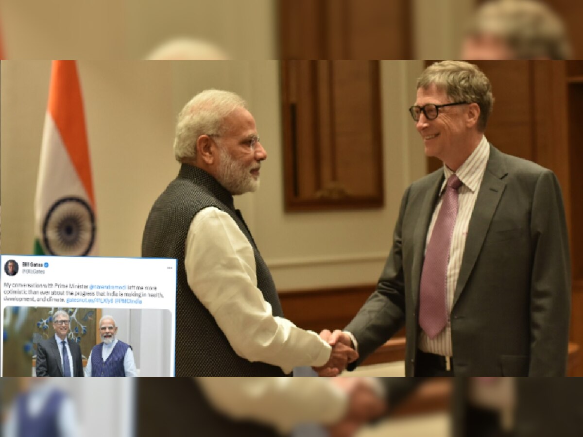 Bill Gates About India: मोदींची भेटीनंतर Bill Gates भारताच्या प्रगतीने झाले प्रभावित! म्हणाले, "हा देश..." title=