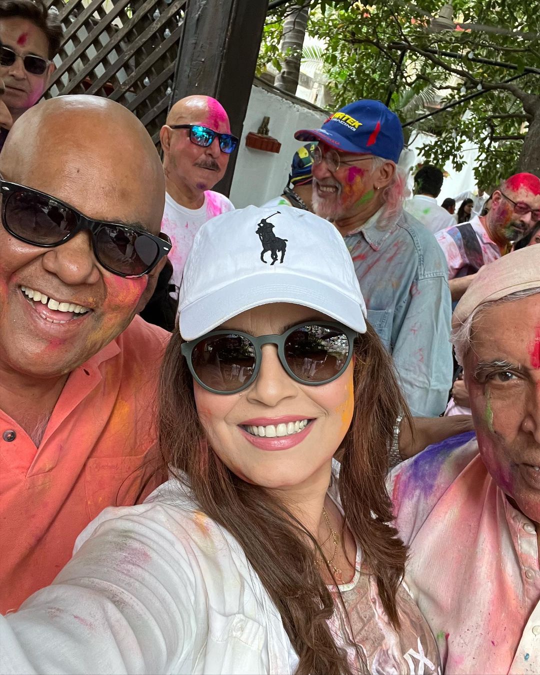 Satish Kaushik last post before Death holi special