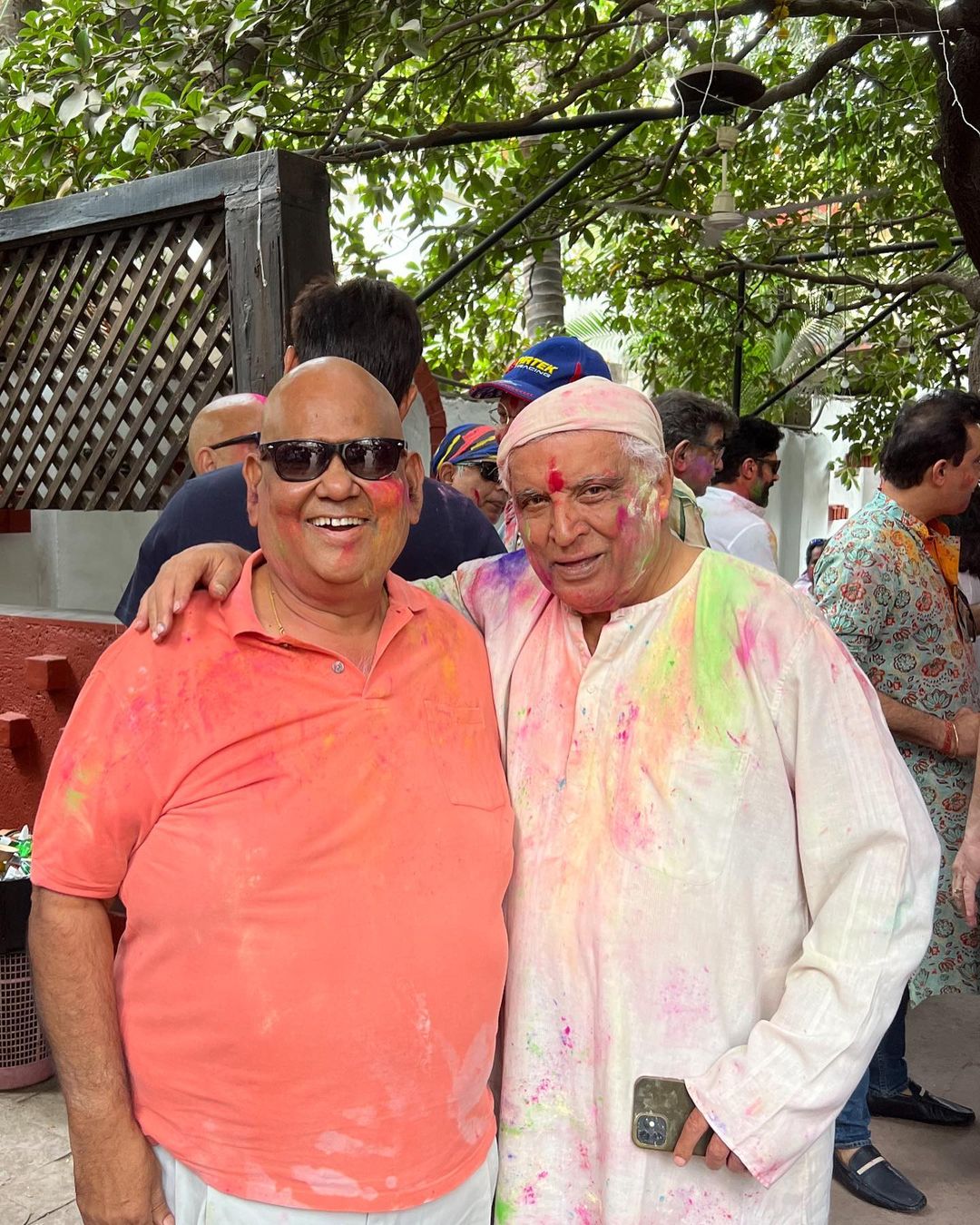 Satish Kaushik last post before Death holi special