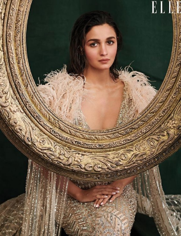 Bollywood Actress Alia bhatt did a photoshoot for elle india watch photos 