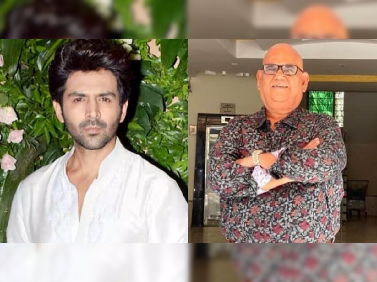 'सगळ्यात चांगले घरमालक...', Satish Kaushik यांच्या निधनानंतर भावूक झाला Kartik Aaryan  title=