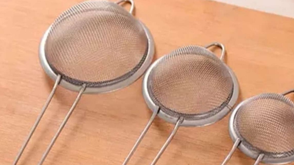 tea strainer news in marathi 