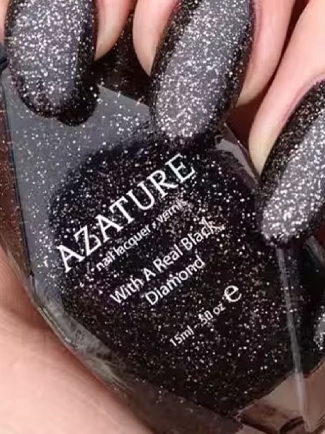 At $250,000, Azature's 267-carat black diamond nail polish is the most  expensive ever. | Daily Mail Online