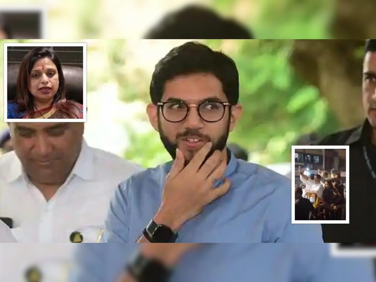 Aditya Thackeray on Sheetal Mhatre: शीतल म्हात्रेंच्या 'त्या' व्हायरल व्हिडीओवर आदित्य ठाकरेंनी केलं भाष्य, म्हणाले "इतका घाणेरडा, गलिच्छ...." title=