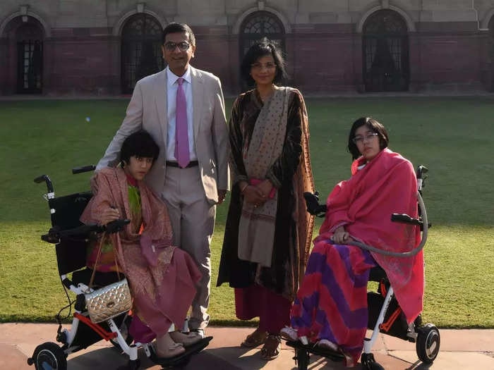 Maharashtra political crisis Cji Chandrachud adopted two disabled daughters know more about his family 