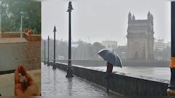 Mumbai Rain : मुंबईत आवकाळी पावसाची हजेरी, दुपारचं तापमान कमी होता होईना 