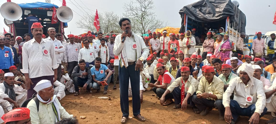 Kisan sabha Long March Nashik to Mumbai latest updates photos 