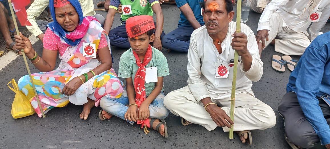 Kisan sabha Long March Nashik to Mumbai latest updates photos 