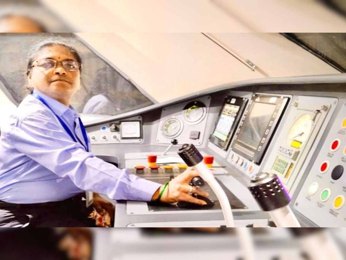 Surekha Yadav: सोलापुरची कन्या ते वंदे भारत ट्रेनची पहिली महिला लोको पायलट, जाणून घ्या सुरेखा यादव यांचा प्रवास title=