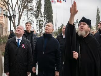 Putin Visit To Occupied Mariupol