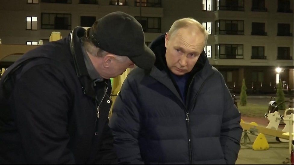Putin Visit To Occupied Mariupol