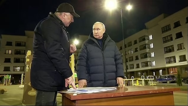 Putin Visit To Occupied Mariupol