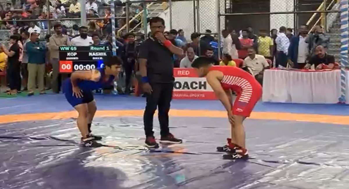 women wrestling final