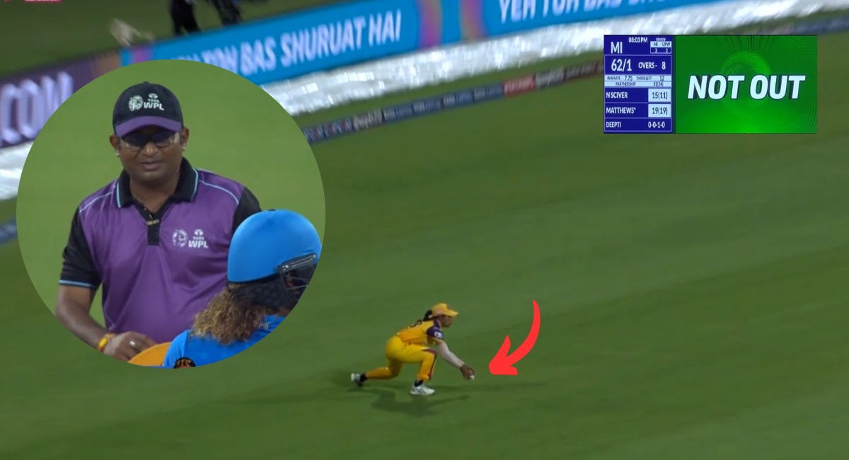 WPL 2023: अंपायर्सकडून रडीचा डाव? मॅथ्यूज Out की Not Out? VIDEO पाहून तुम्हीच ठरवा!