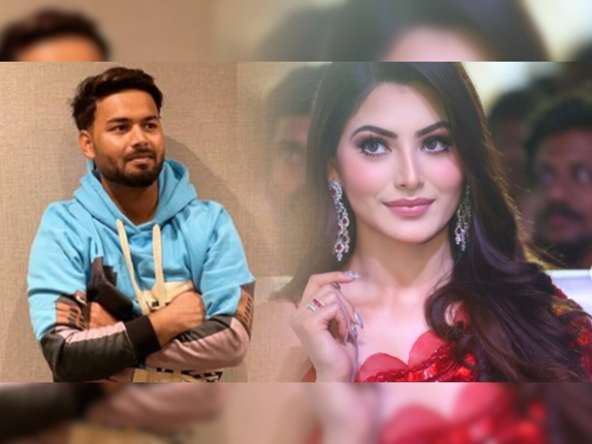 Urvashi Rautela On Rishabh Pant: ऋषभचं नाव घेताच उर्वशीने असं काही केलं की...; पाहा VIDEO title=