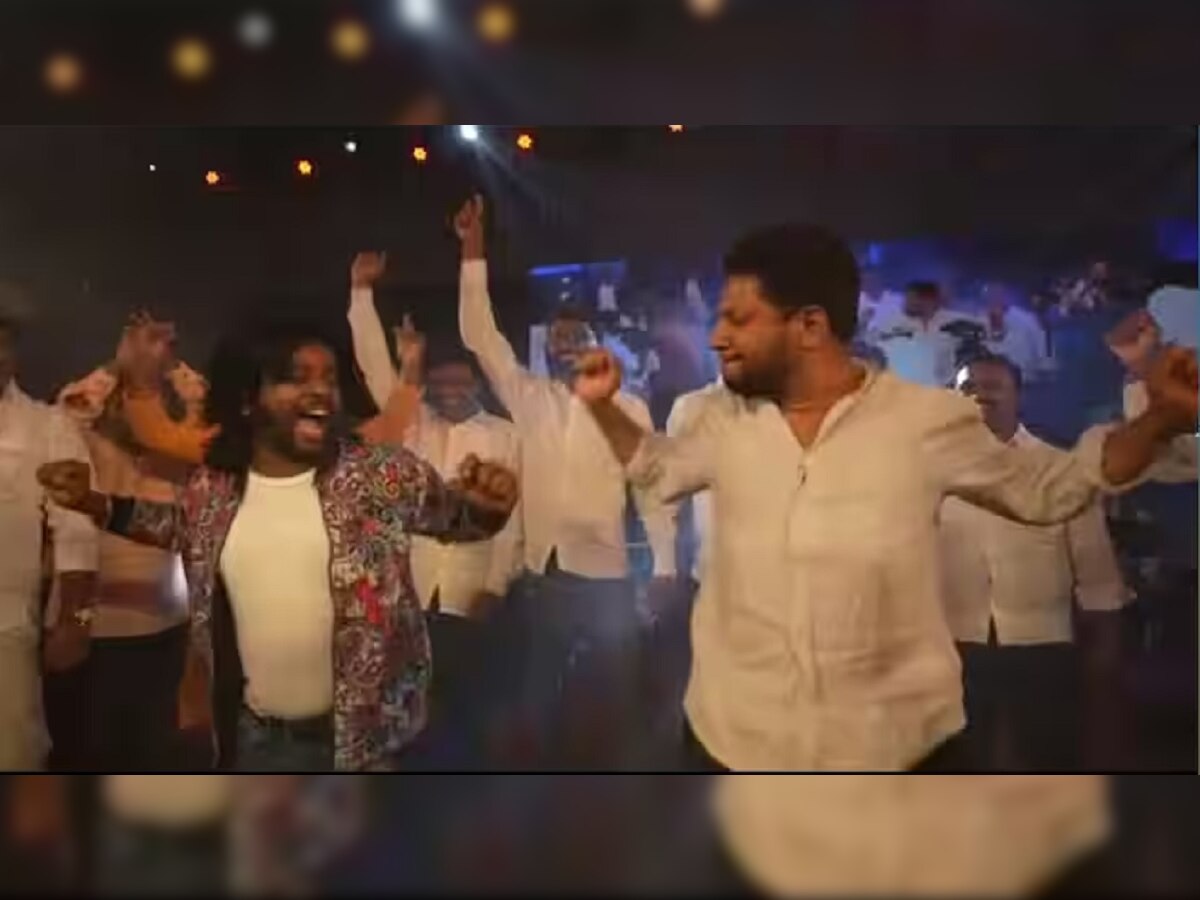Gaurav More सोबत सुजय विखे पाटील थिरकले; 'वन-टू- का फोर' गाण्यावरील जबरदस्त डान्स Video Viral title=