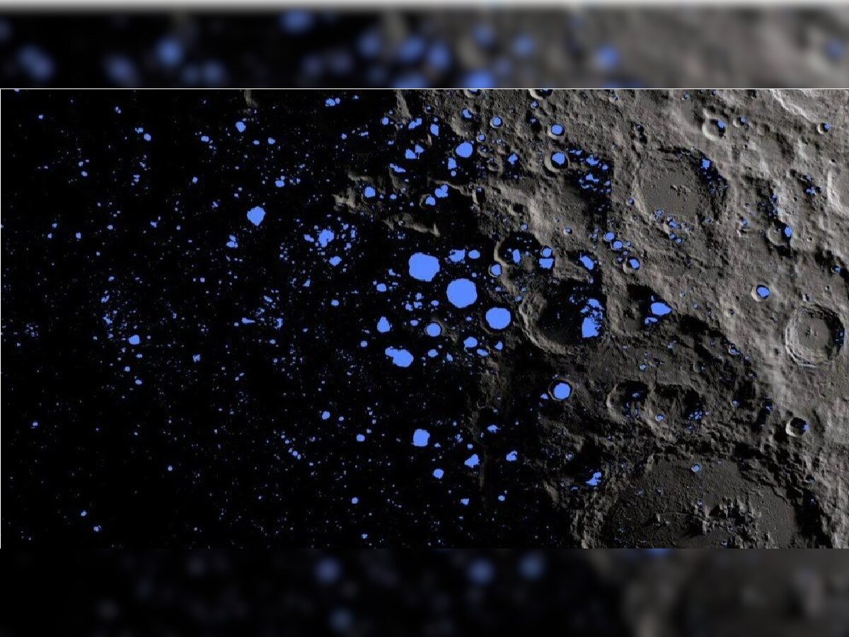 Moon: खरचं चंद्रावर पाणी आहे? शास्त्रज्ञांना सापडला आजपर्यंतचा सर्वात मोठा पुरावा title=