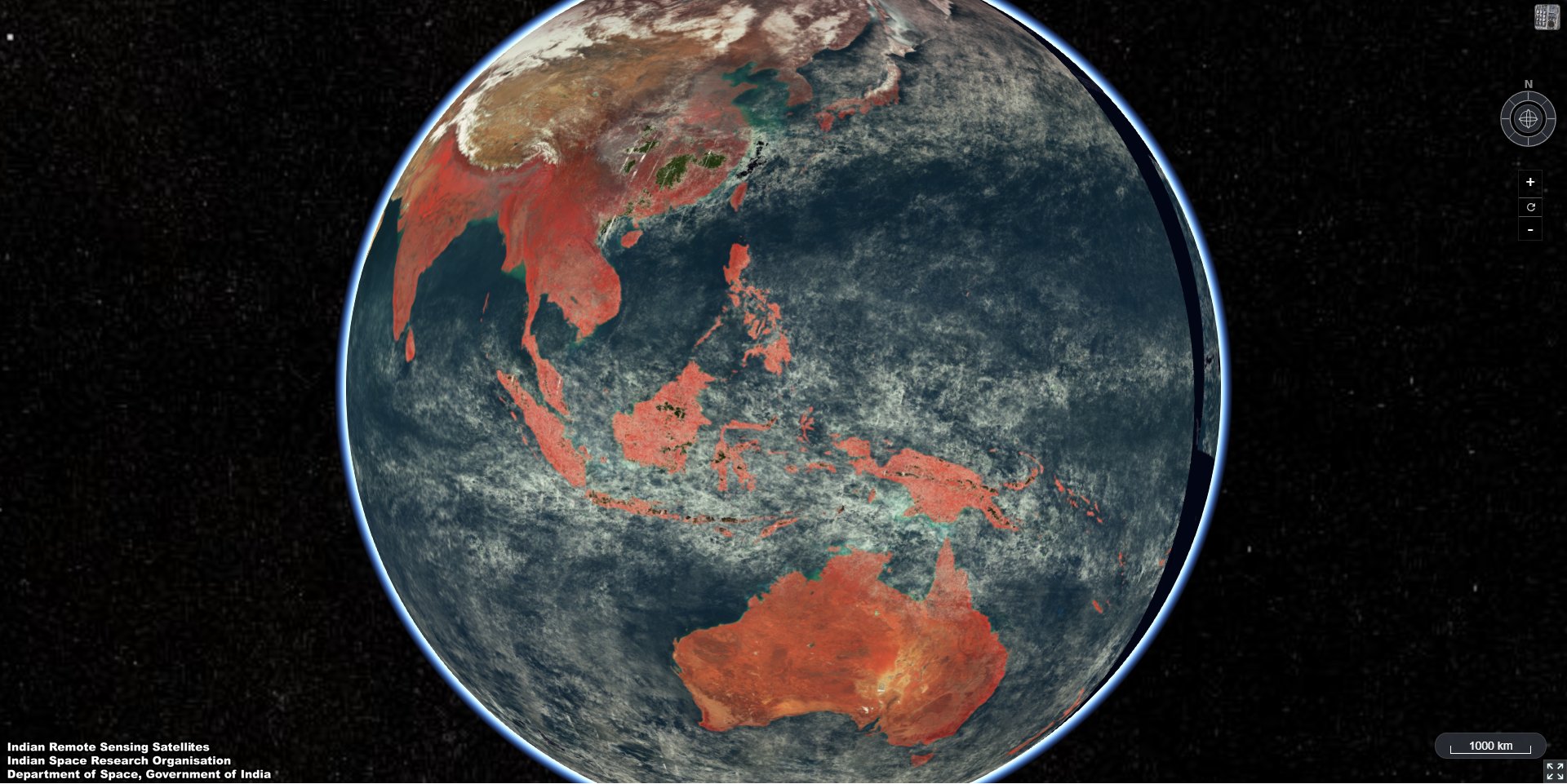 ISRO Shows How India Looks From Space