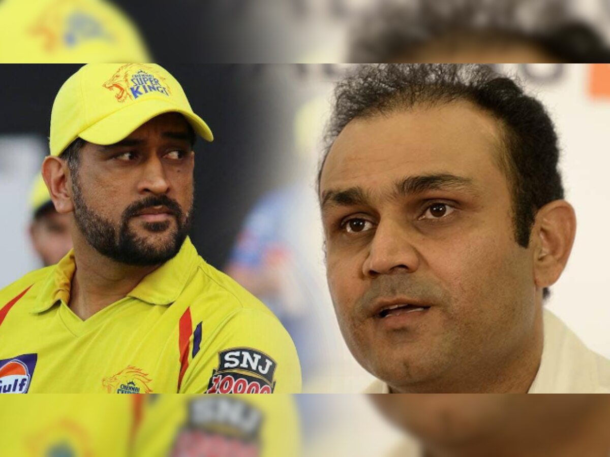 IPL 2023: "महेंद्रसिंग धोनी कडून ही अपेक्षा नव्हती", CSK च्या कर्णधारावर वीरेंद्र सेहवागचे टीकास्त्र !  title=