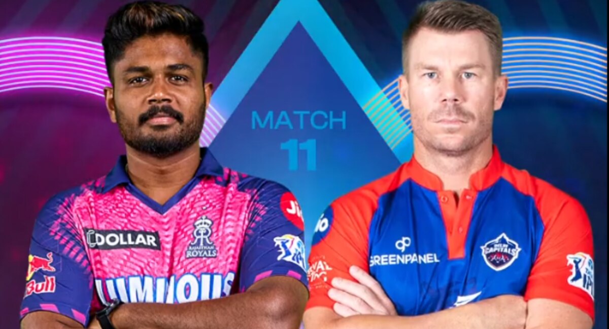 IPL 2023 RR vs DC Live Cricket Score Rajasthan Royals vs Delhi Capitals ...