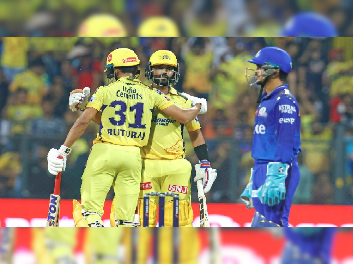 MI vs CSK : मुंबईकर रहाणेने केला पलटणचा 'गेम'; 7 विकेट्सने चेन्नईचा एकहाती विजय title=