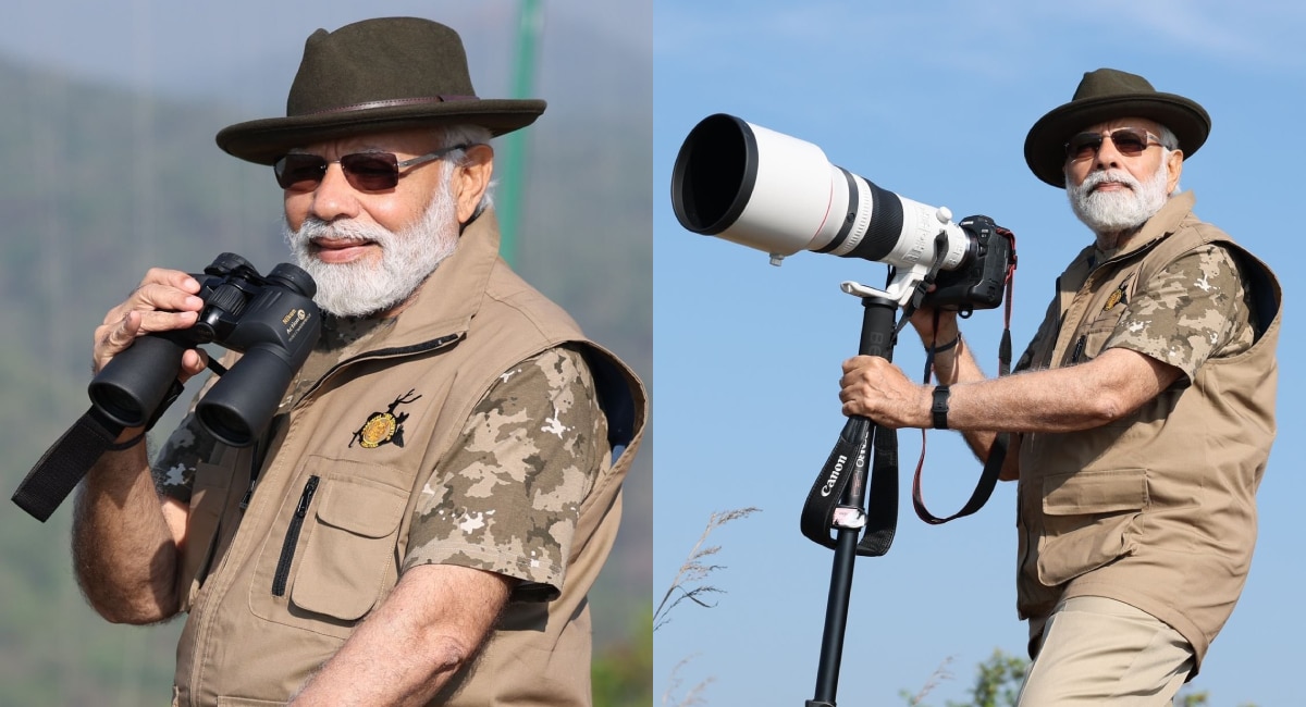 PM Modi Jungle Safari