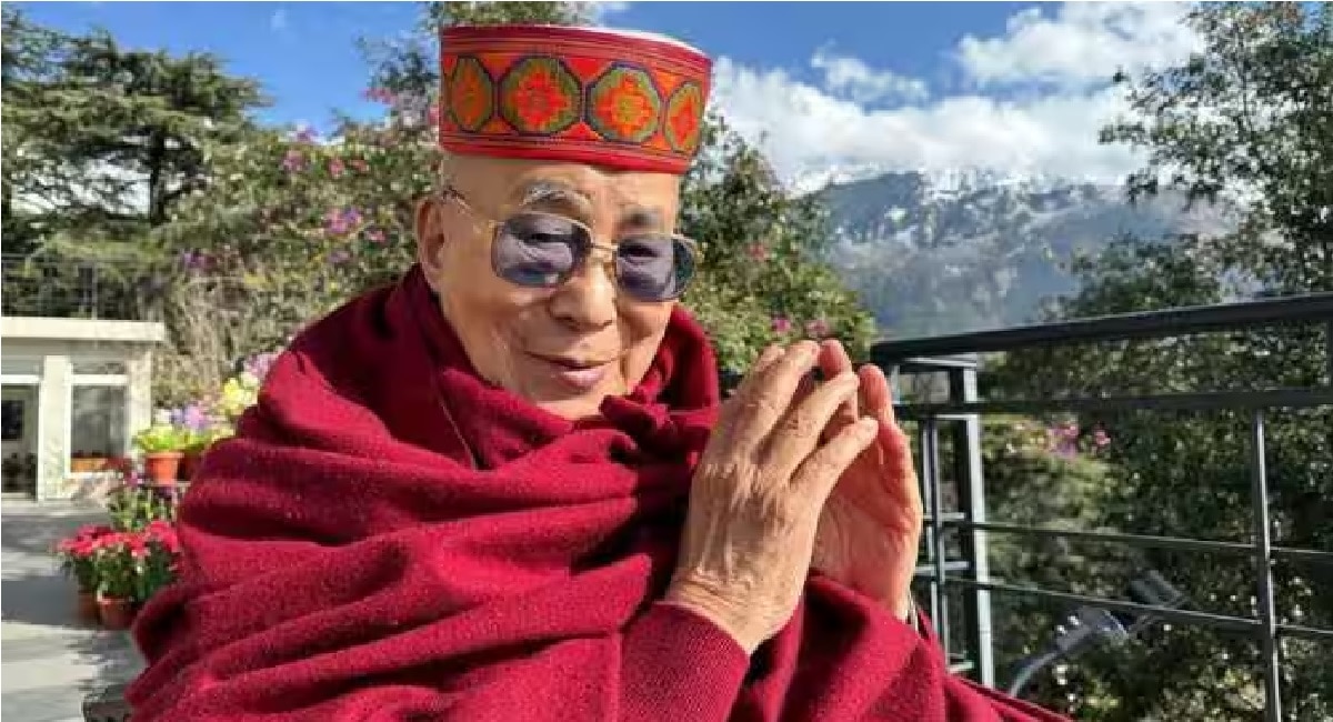 dalai lama on boy kissing