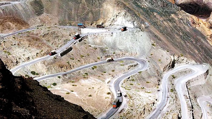 Nitin Gadkari shares photos of Asias Longest Highest Zojila Tunnel Jammu Kashmir