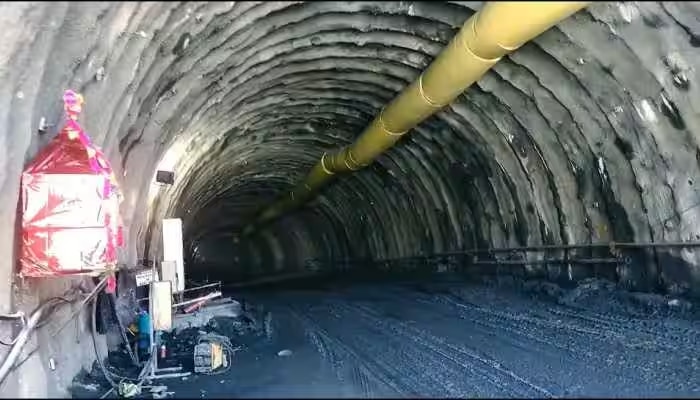 Nitin Gadkari shares photos of Asias Longest Highest Zojila Tunnel Jammu Kashmir