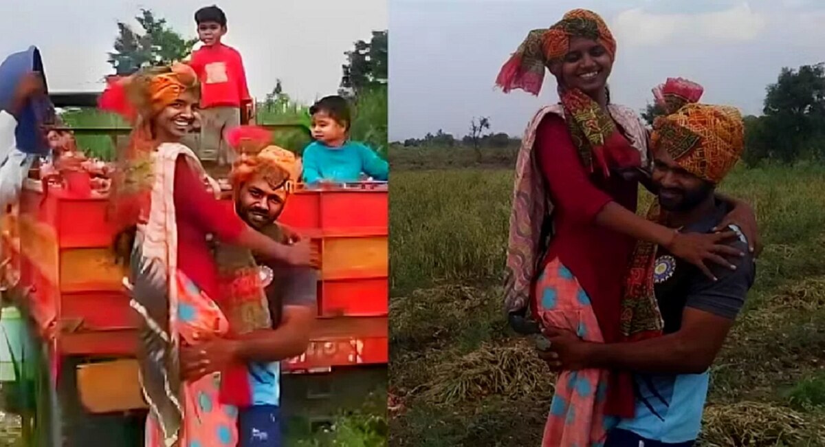 Pune Success Story: ऐन कांद्याच्या काढणीवेळी जोडप्याच्या कष्टाचं झालं सोनं, त्या एका बातमीने बदललं नशीब