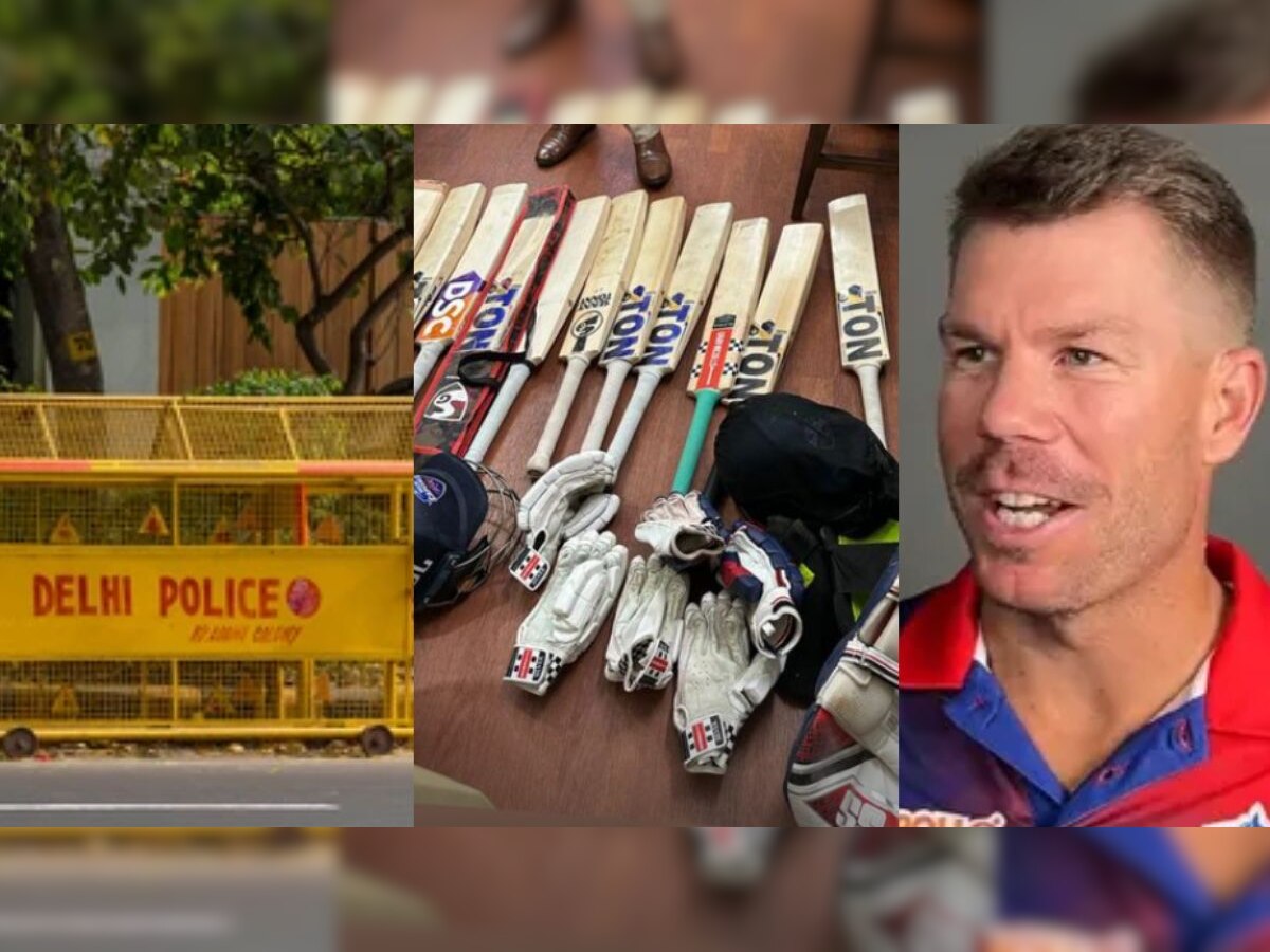 David Warner: चोरी झालेलं सामान सापडलं; वॉर्नरने पोलिसांसाठी लिहीली खास पोस्ट title=