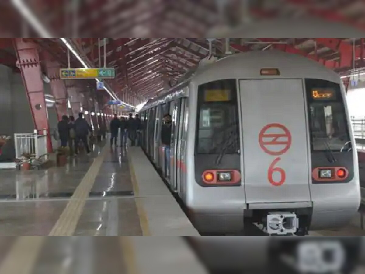 Delhi Metro मध्ये तरुणांचं घाणेरडं कृत्य; विकृत तरुणांचा VIDEO VIRAL title=