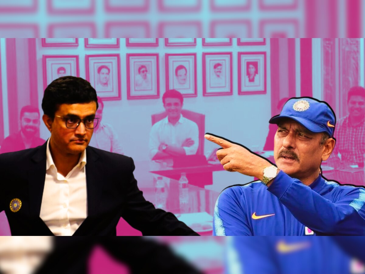 Team India: टीम इंडियाच्या सिलेक्शन मीटिंगमध्ये गांगुलीची 'दादागिरी'? Ravi Shastri यांच्या वक्तव्याने खळबळ! title=