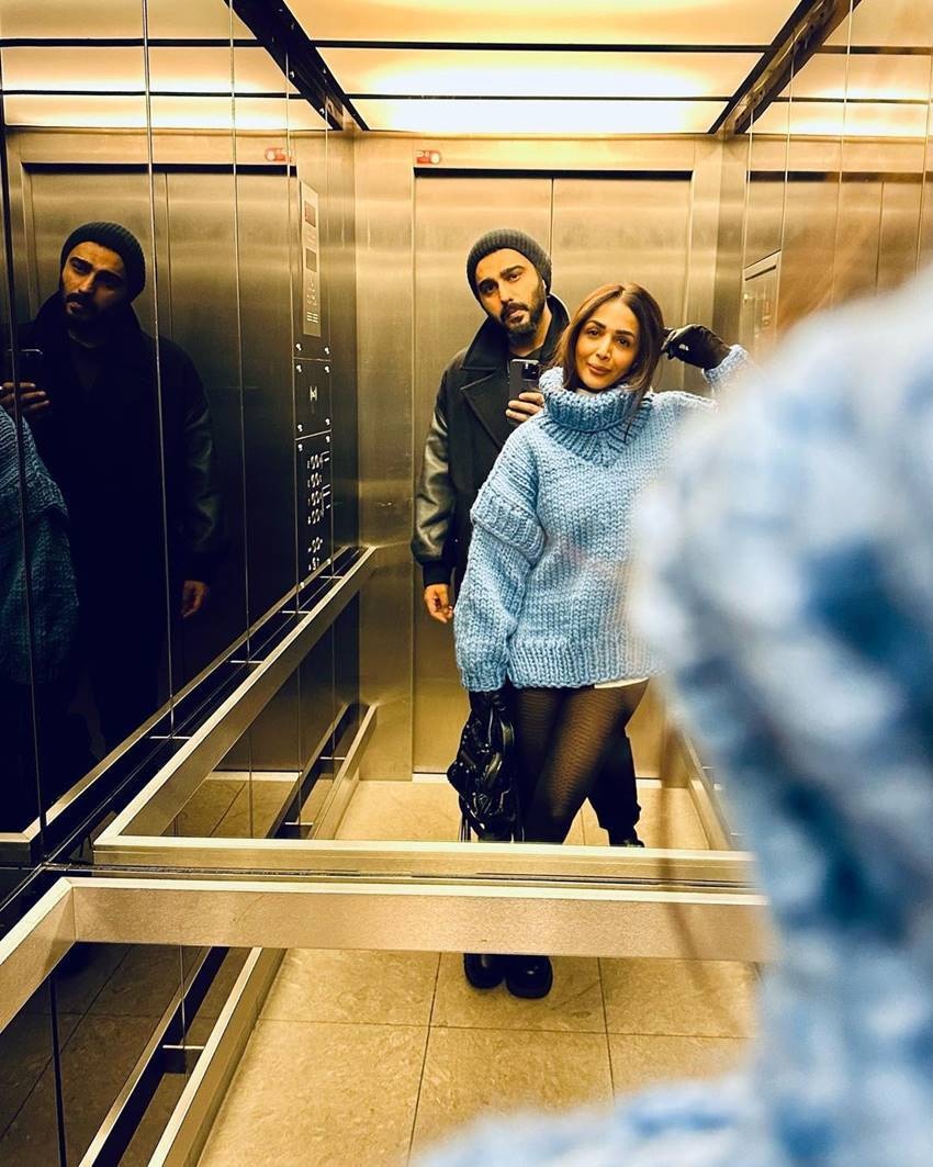 arjune kapoor elevator Romance