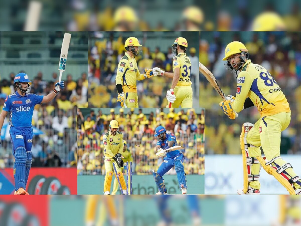 CSK vs MI : चेपॉकच्या मैदानावर चेन्नईच बॉस; मुंबईचा 6 विकेट्सने पराभव title=