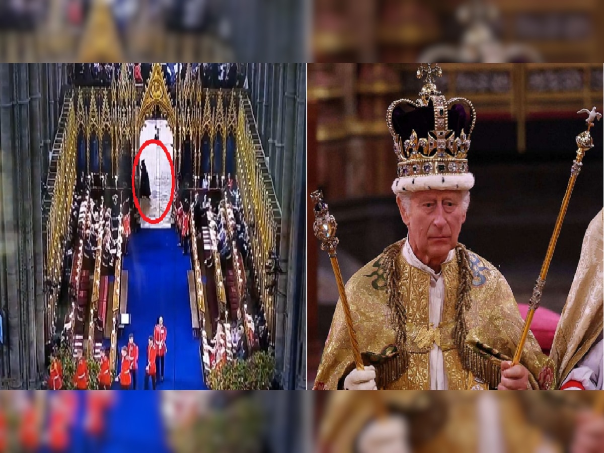 King Charles III यांच्या राज्याभिषेकाच्या व्हिडीओमध्ये अनेकांना दिसला मृत्यू; Viral Video मध्ये काळ पाहून हादराल  title=