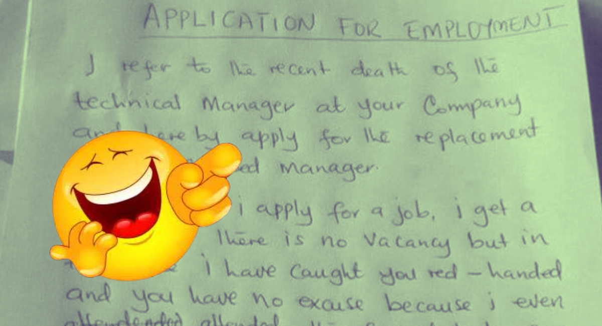 Funny Job Application: पोरगं जोमात, HR कोमात...नोकरीसाठी तरुणाचं पत्र ...