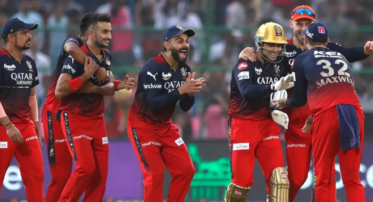 IPL 2023 RCB vs RR: आरसीबीकडून राजस्थानचं वस्त्रहरण; डिफेन्डिंग फायनलिस्ट IPL मधून 'आऊट'