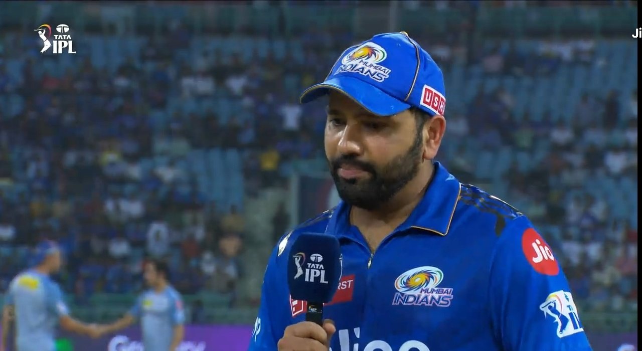 IPL 2023 Rohit Sharma Angry on Mumbai Indians