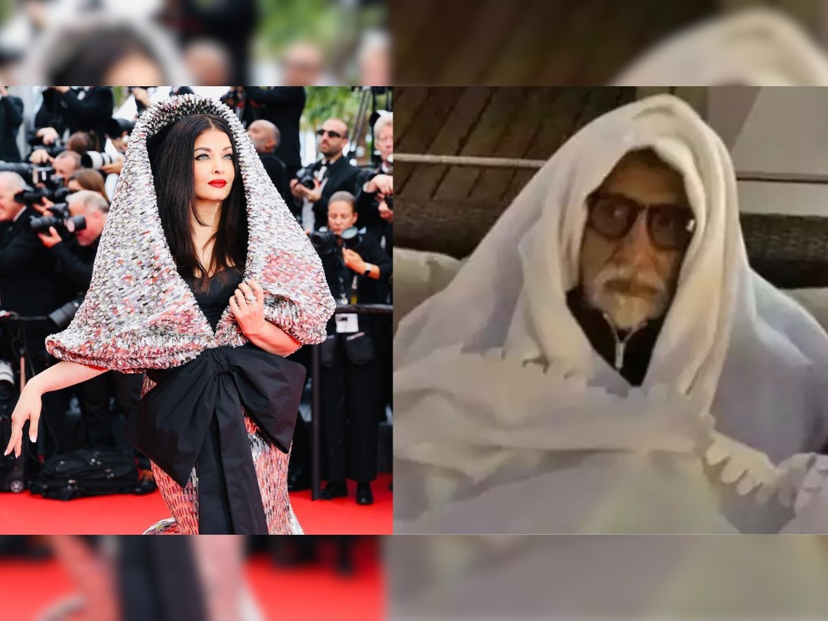 'सासऱ्यांनी सुनेहून चांगलं जमलंय', Aishwarya च्या Cannes Look ची नेटकऱ्यांनी उडवली खिल्ली title=