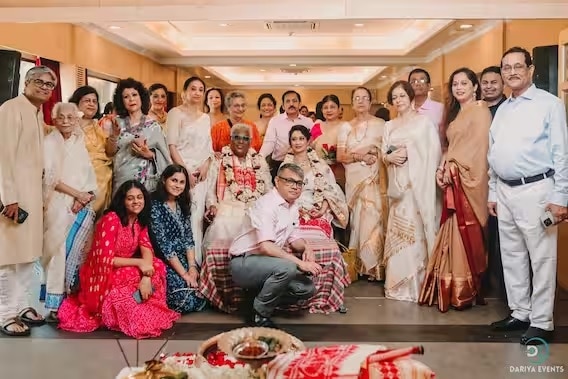 Ashish Vidyarthi's second wedding's photo