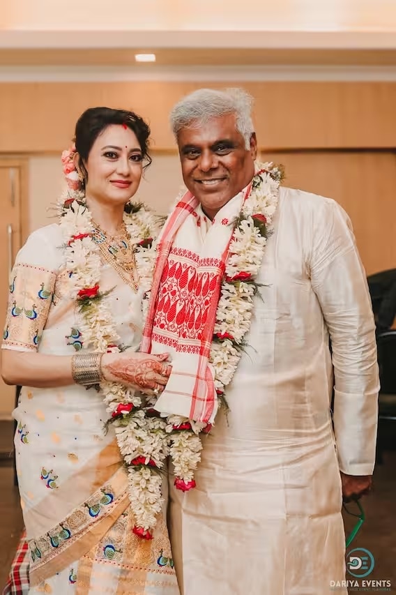 Ashish Vidyarthi's second wedding's photo