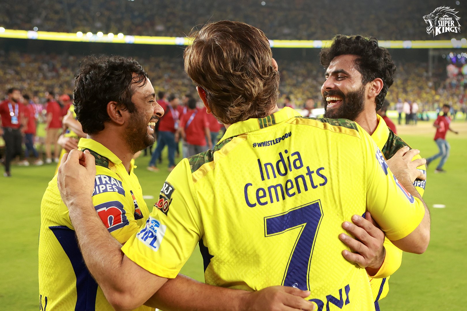 CSK Win IPL Final 2023 Celebration Photos