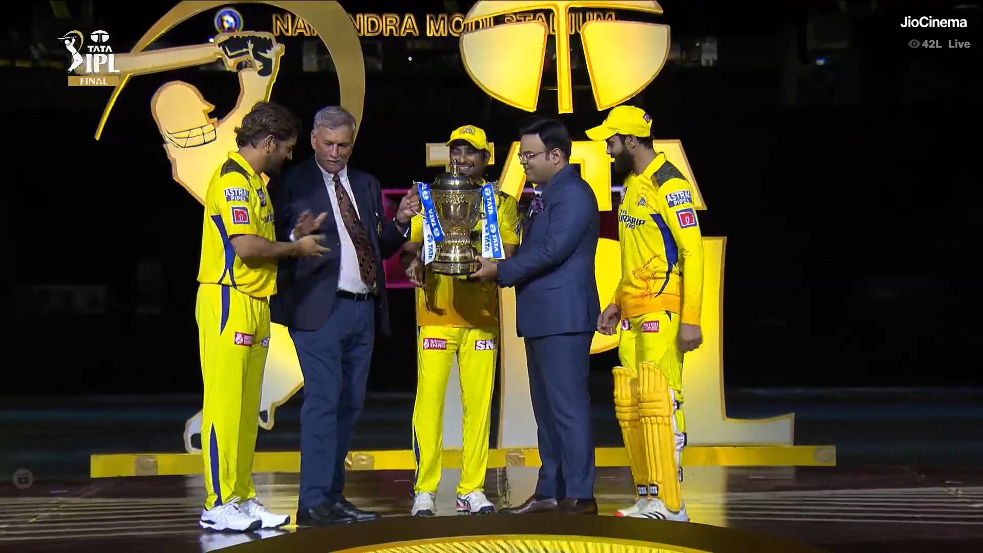 CSK Win IPL Final 2023 Celebration Photos