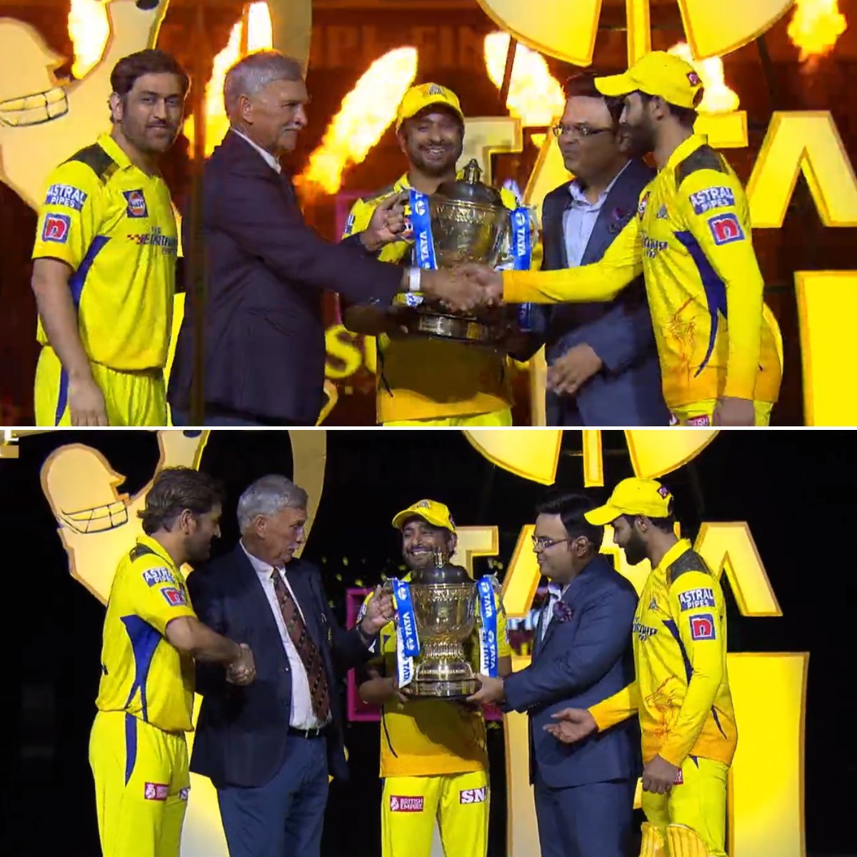 CSK Win IPL Final 2023 Celebration Photos