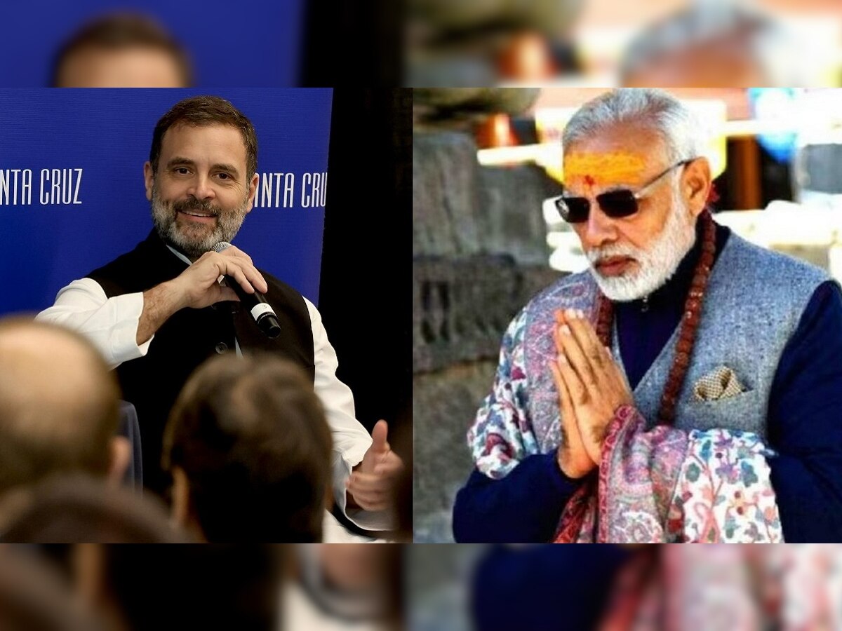 Rahul Gandhi in US: "मोदी देवालाही ब्रम्हांडात काय सुरु आहे हे समजावू शकतात," राहुल गांधींचं अमेरिकेत विधान title=