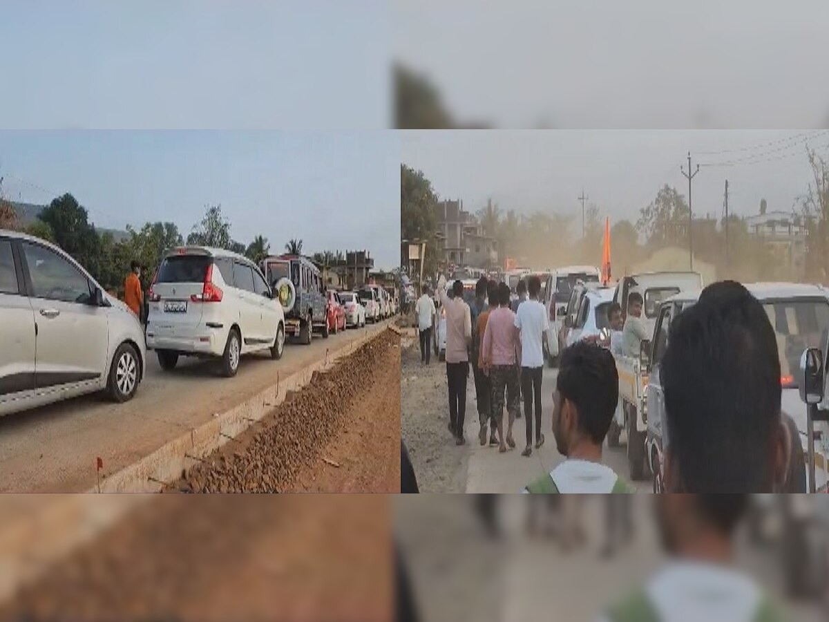 शिवराज्याभिषेक : शिवप्रेमींची अलोट गर्दी, महाड ते रायगड मार्गावर प्रचंड वाहतूक कोंडी